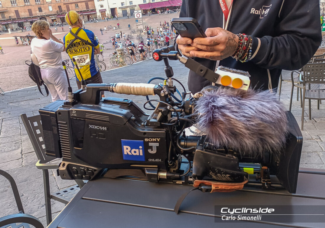 Una telecamera della RAI